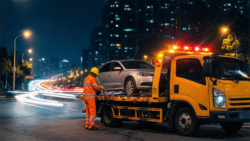 江苏 半夜爆胎找不到拖车？24小时附近救援其实有门道